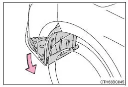 Toyota Corolla. Nebelscheinwerfer