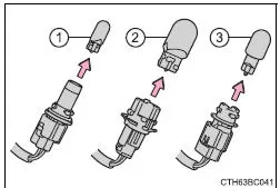 Toyota Corolla. Nebelschlussleuchte